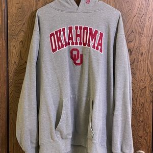 Gray Oklahoma Sooners Hoodie